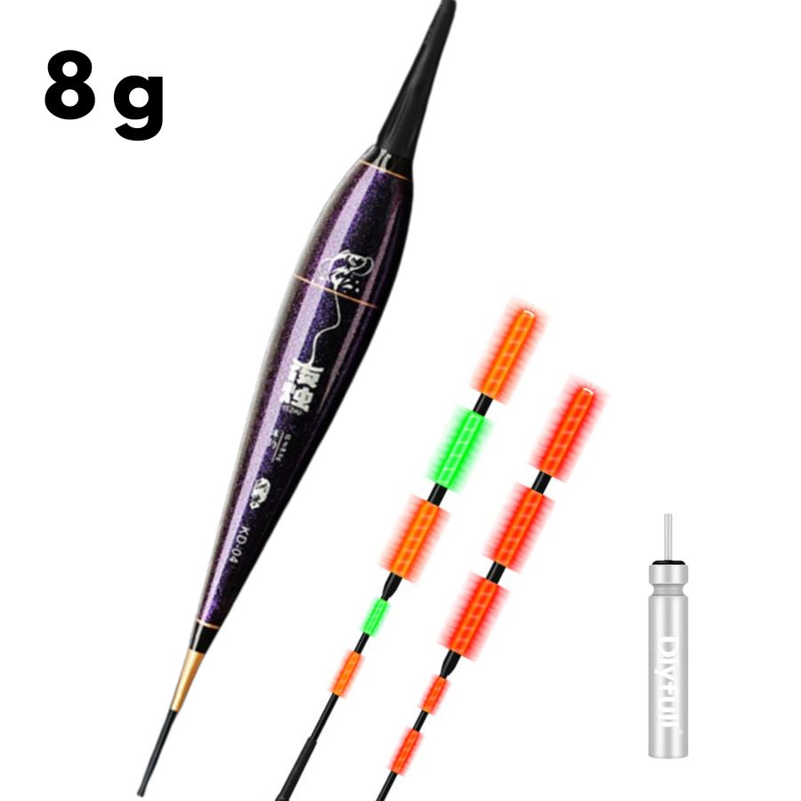 Pluta de Pescuit cu LED Inteligenta, HD1, 8 g, OPRA Tactic, Inteligent