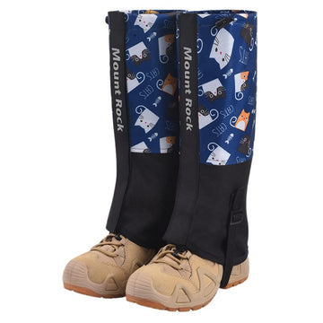 Parazapezi Impermeabile, Copii, 3-13 ani, Ajustabile cu Dublu Sistem de Prindere, Albastru, #0646