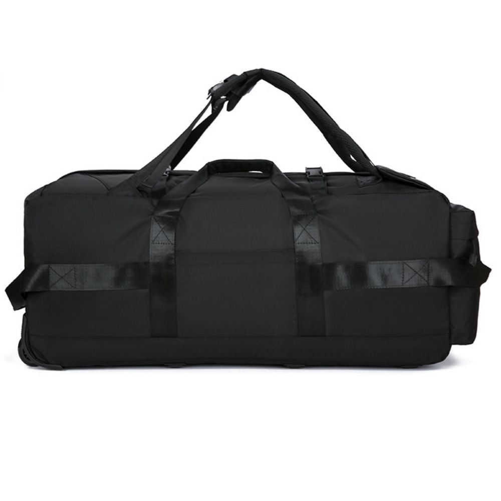 Geanta de Voiaj, 75 L,  Multifunctional 3in1, Troler cu Role tip Rucsac, OPRA Tactic, Pliabil, Negru