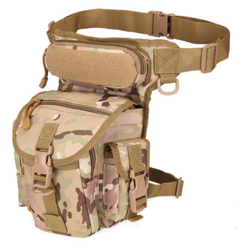 Borseta Tactica Sport de Picior si Talie, Ajustabila, Multifunctionala, OPRA Tactic, Camuflaj