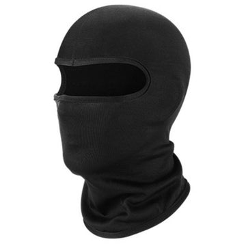 Cagula Tactica Moto, Material Subtire, Elastic, Respirabil cu Uscare Rapida, Marime Universala, Negru, #0523