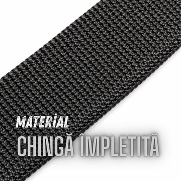 Curea pentru Arma, Ajustabila, Prindere in 2 Puncte, WP09 Negru, #0721