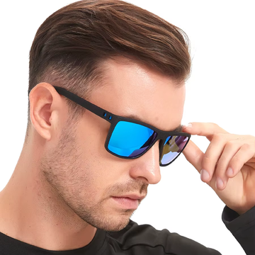 Ochelari de Soare Polarizati, HIPOLAR ®, Clasa 3, Lentila Albastru Oglinda HD22, UV400, cu Carcasa Antisoc #0294