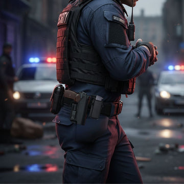 Holster Toc Pistol MAKAROV, cu Sistem Rapid de Blocare si Deblocare, Prindere pe Centura, Ajustabil in Unghi si Inaltime, #0591