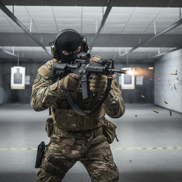 Cagula Tactica cu Ochi, Material Subtire, Elastic, Respirabil cu Uscare Rapida, Marime Universala, Negru, #0640